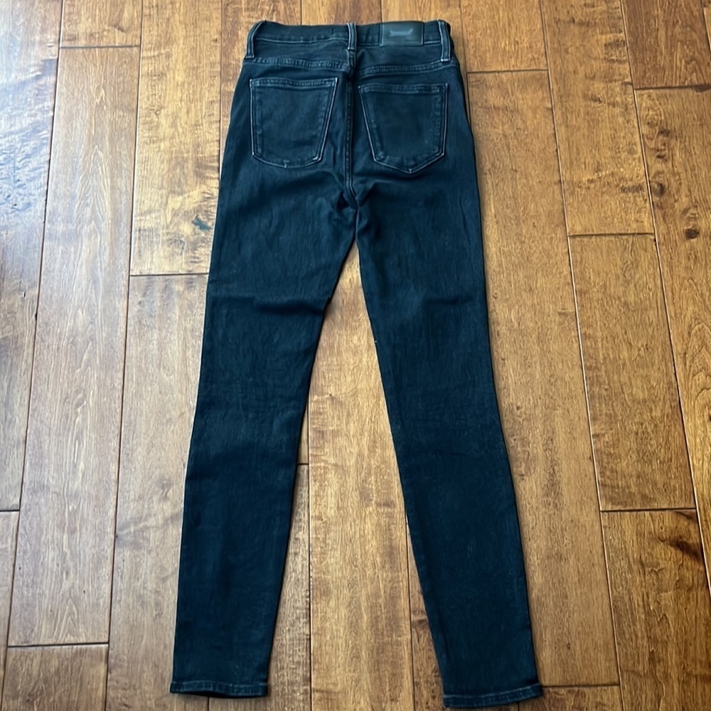 Madewell 10 High-Rise Skinny Jeans Washed Black - Picture 3 of 13